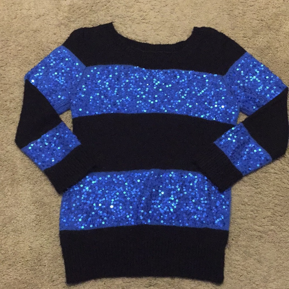 Sequin Detailed Sweater, Large